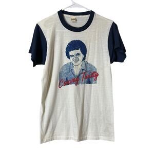 Conway Twitty T Shirt Screen Stars USA Made‎ Single Stitch sz Medium Country VTG